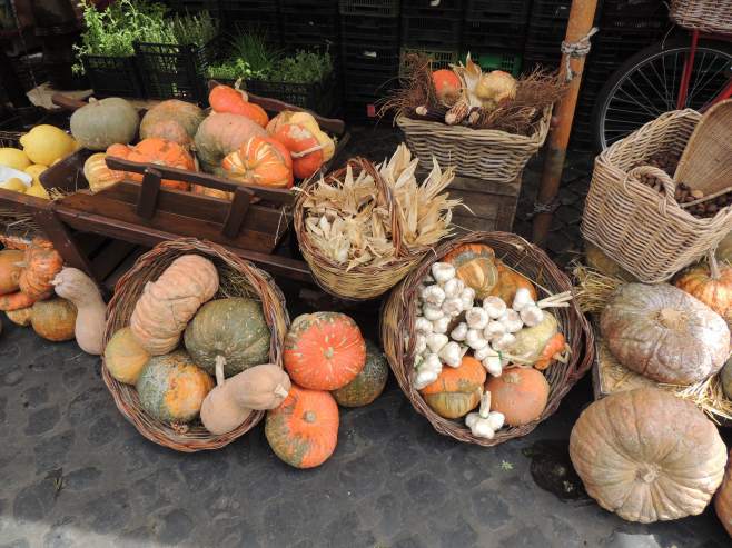 Food Stalls at Campo di Fiori
