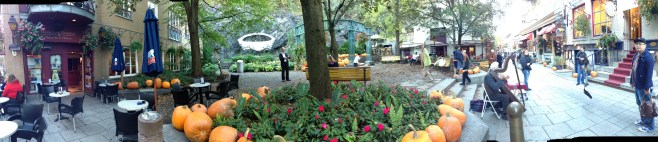 A 360 Degree View of Vieux Quebec 