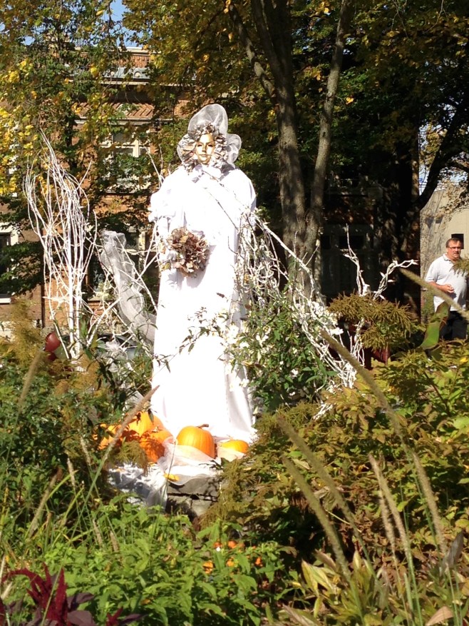One of the displays in Joan of Arc Park