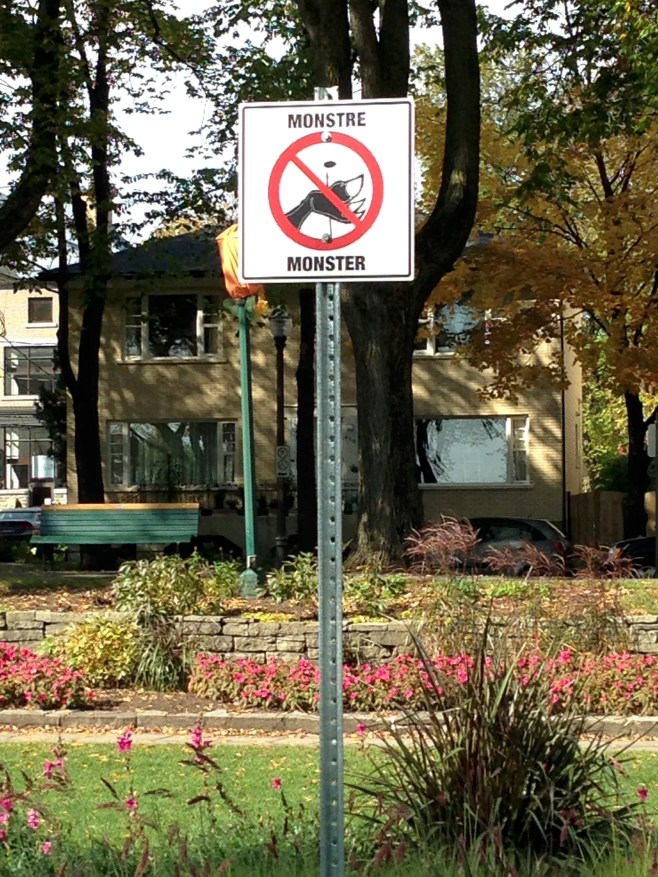 You Are a Monster If You Pick the Flowers!