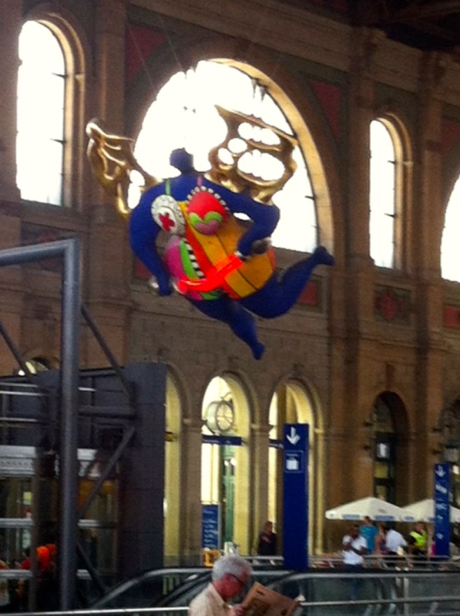 The Angel in the Train Depot