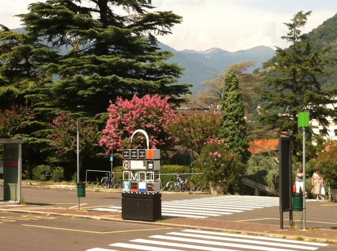 The Walk from Como Giovanni Train Station to the Dock in Como