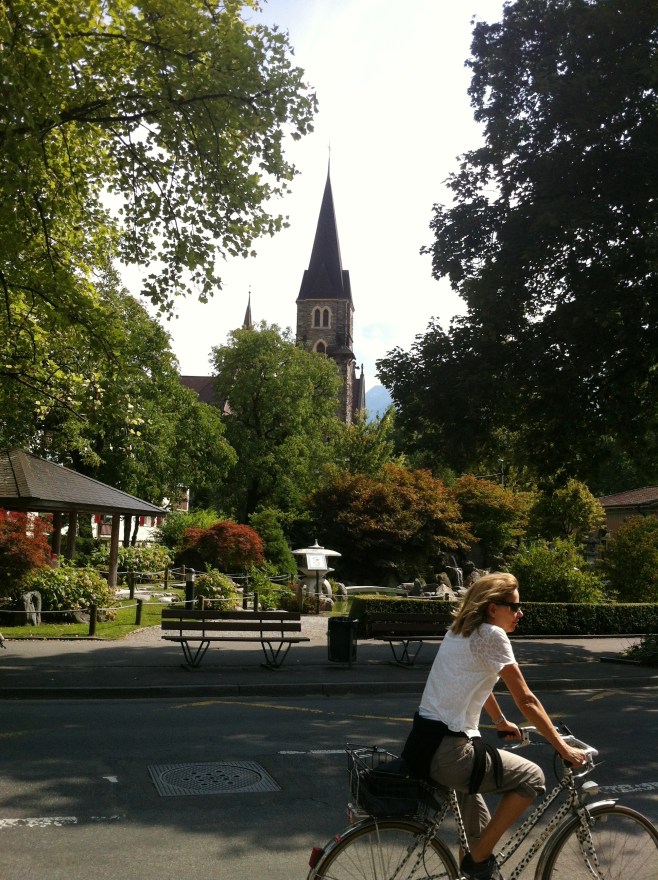 Biking in Interlaken