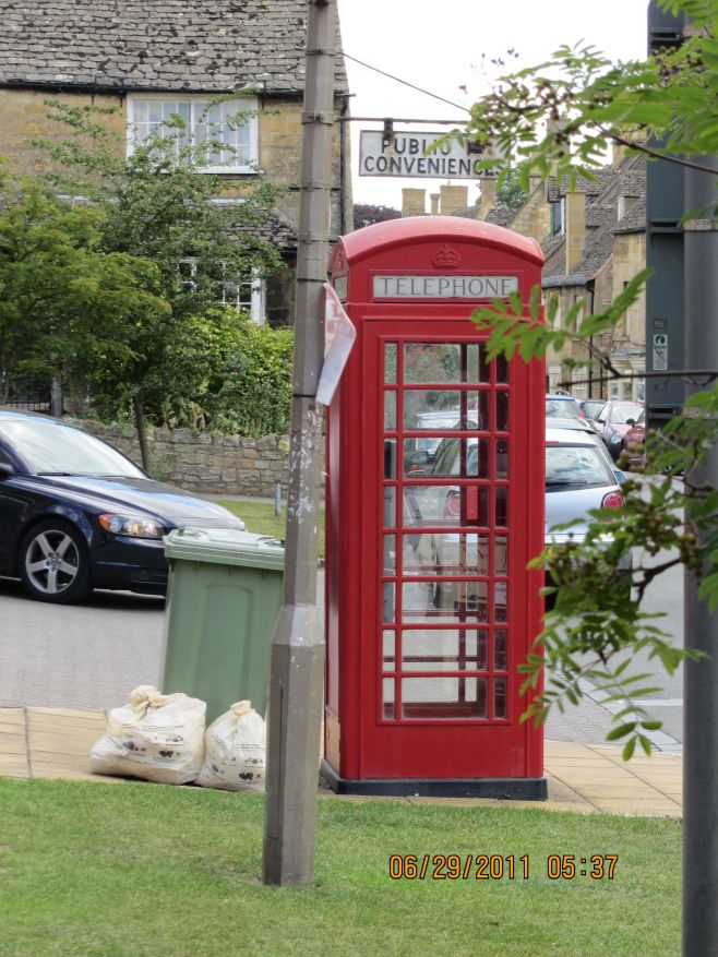 Love the English Phone Booths!