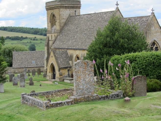 St Barnabus Church in Snowshill, Uk