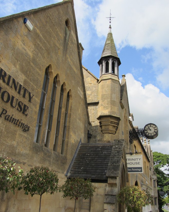 St Michael's Church Converted to Shops in Broadway, UK