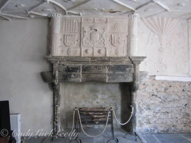 Plasterwork, Plas Mawr, Conwy, Wales