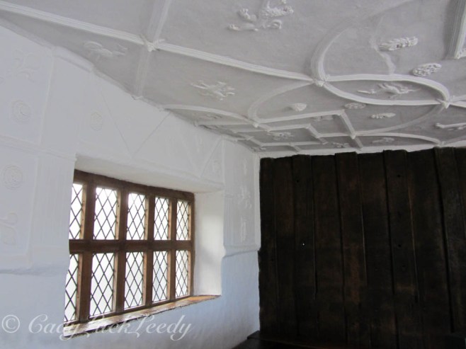 Plaster Work, Plas Mawr, Conwy, Wales