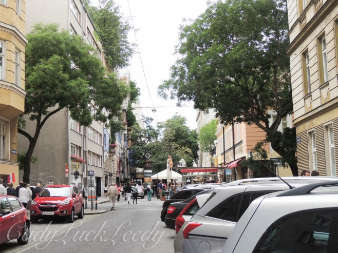 The Hundertwasser Lane, Vienna, Austria