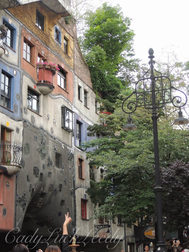 The Hundertwasser Haus Neighborhood, Vienna, Austria