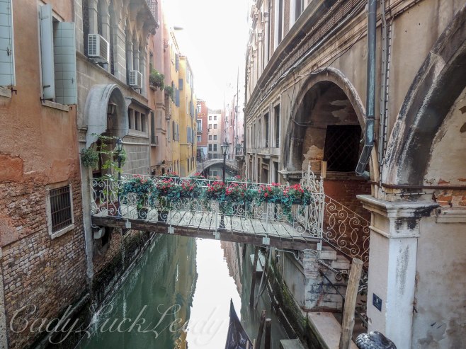 The Small Waterways Between the Buildings, Venice, Italy