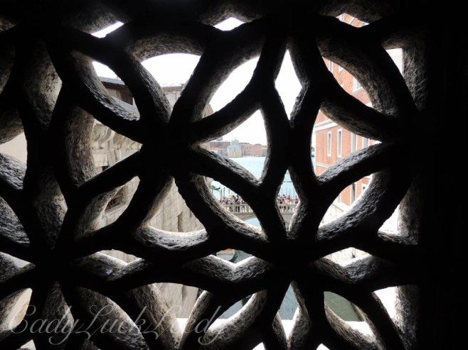 View from the Bridge of Sighs, Venice,