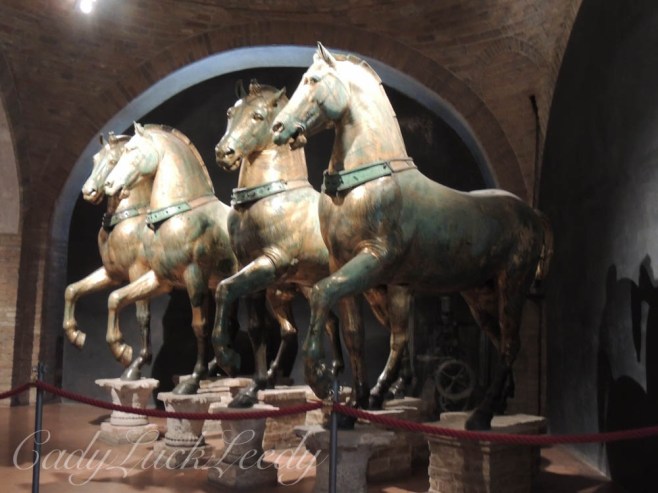The Original Inside Horses, St Mark's Basilica, Venice, Italy