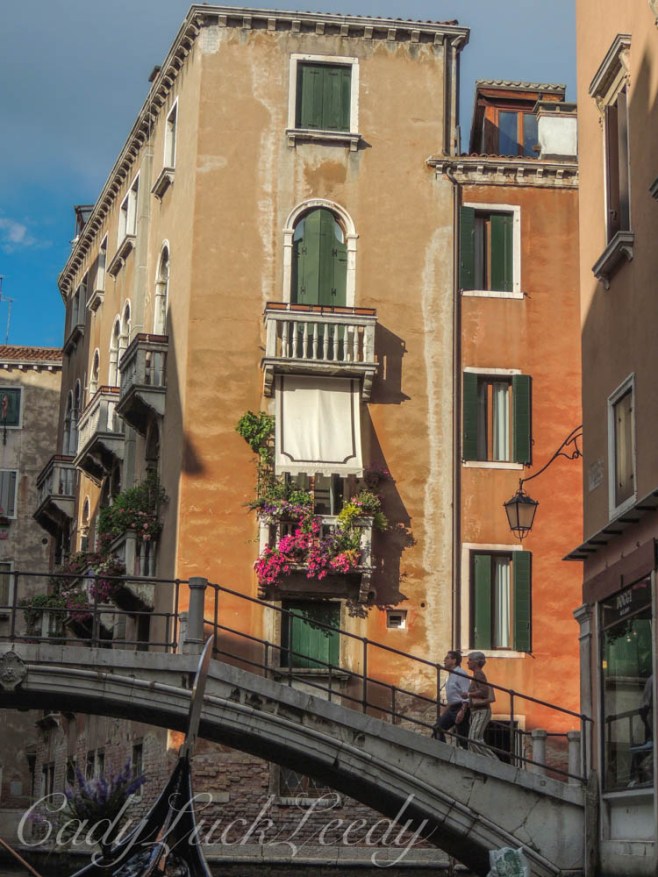 Early Morning in the Streets of Venice. Italy