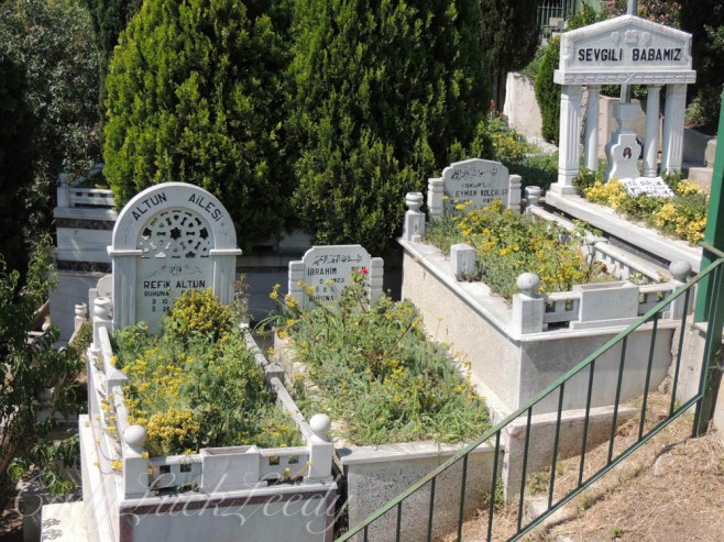 The Eyüp Cemetery, istanbul, Turkey