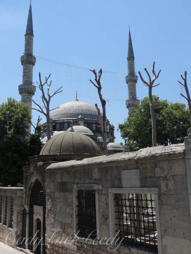 The Eyüp Cemetery, Istanbul, Turkey