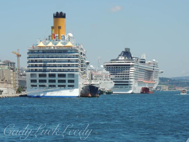 The Cruise Ships Have Landed!, Istanbul, Turkey