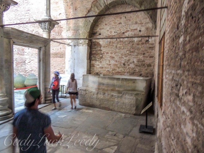 The Exit of Hagia Sophia, Istanbul, Turkey