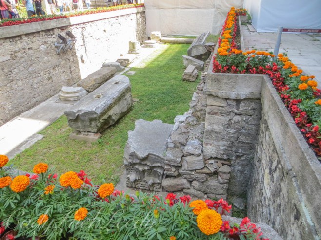 Original Baptismal Pool, Hagia Sophia, Istanbul, Turkey