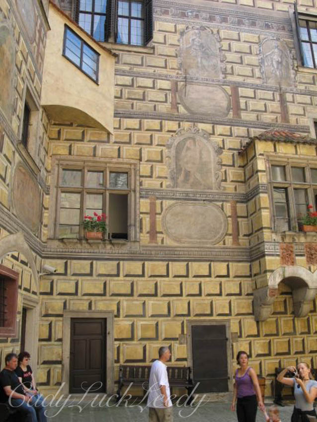 The Castle at Cesky Krumlov, the Czech Republic
