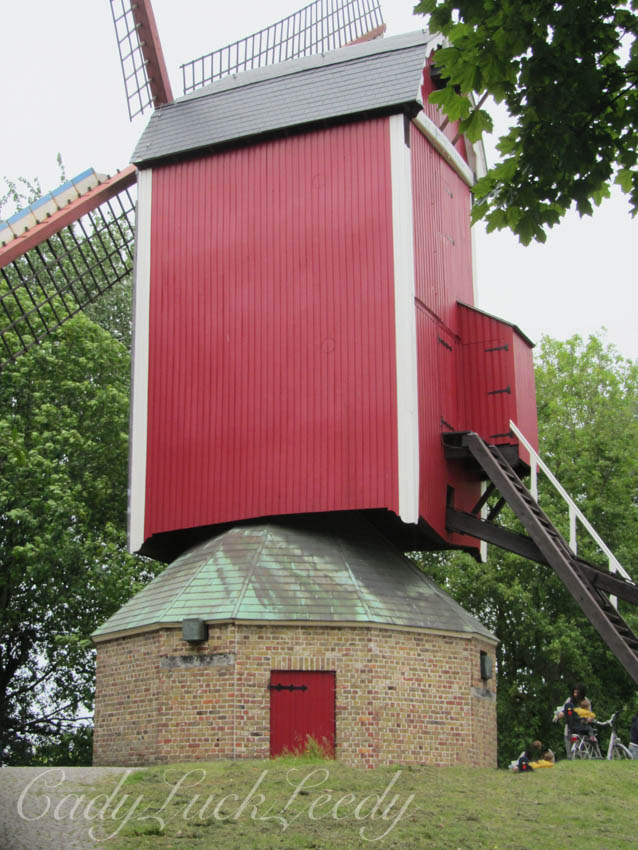 Old Windmill, Bruges, Belgium