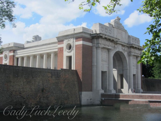 The Menin Gate Memorial, Ypres, Belgium