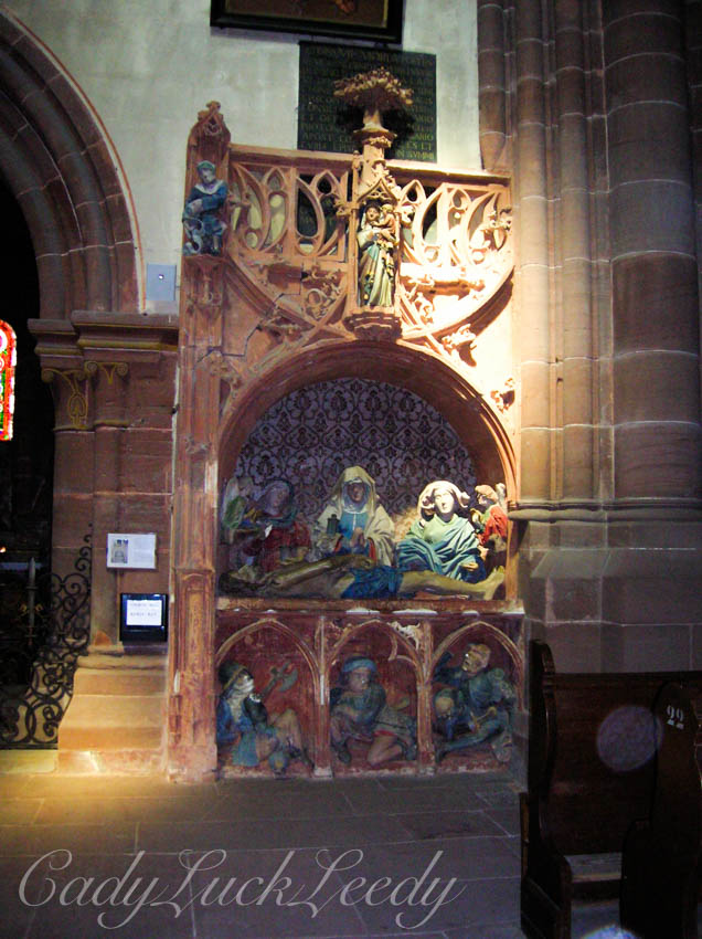 Inside St Pierre and St Paul Church, Neuwiller-les-Saverne, France