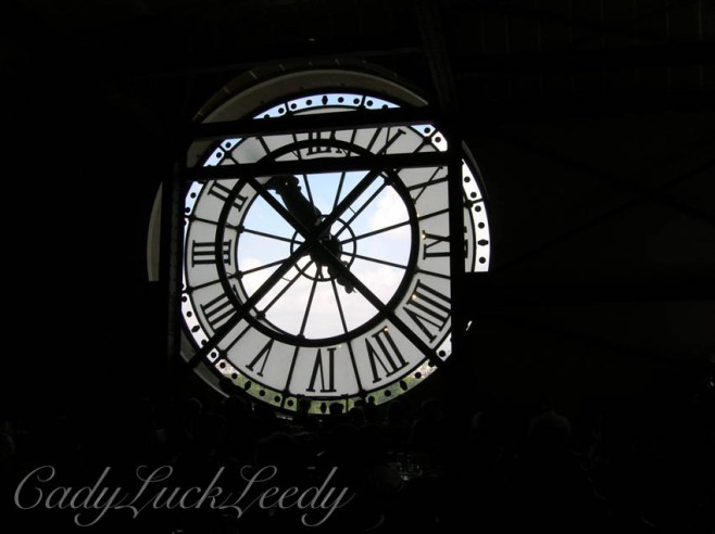 Behind the Clock, D'Orsay Museum, Paris, France