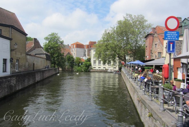 The Canals in Bruge, Belgium