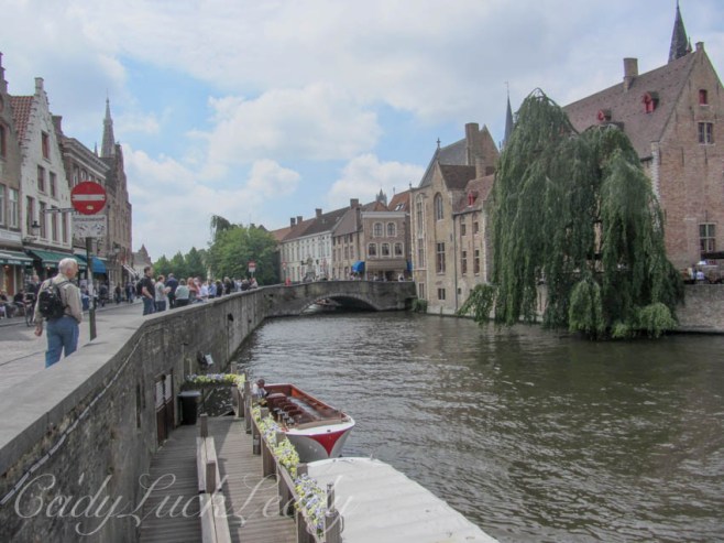Our Daily Walk Along the Canal, Brugge, Belgium