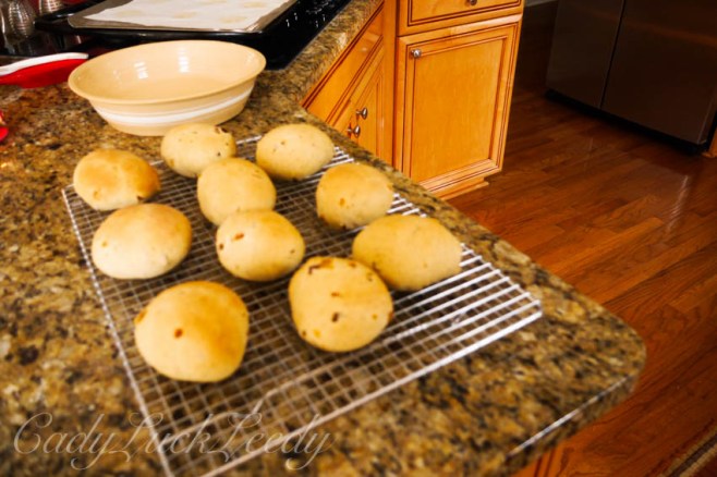 Preparing the Hot Cross Buns!