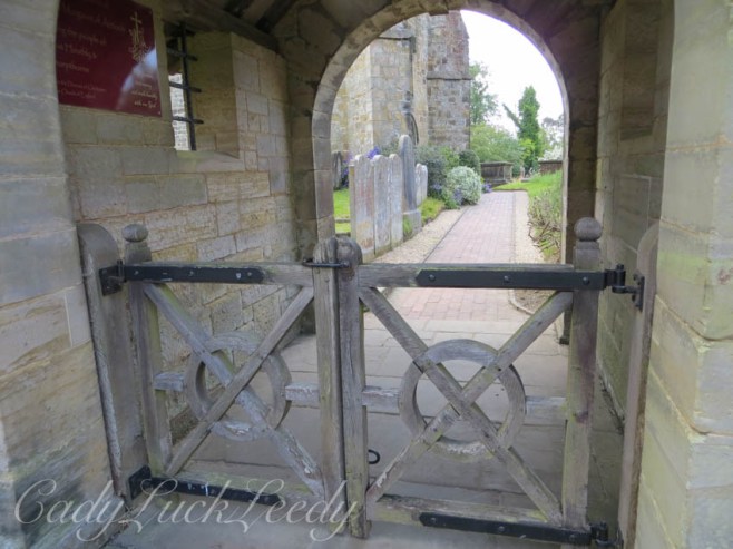 The Gate to St Margaret's Church, West Hoathly, Sussex