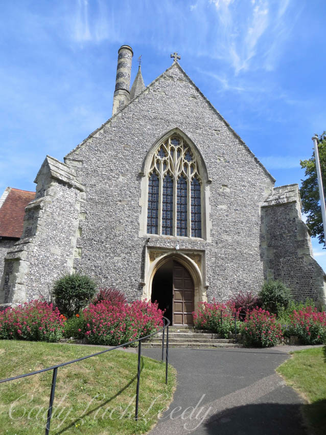 St Andrew's Church, Alfriston, Sussex, UK