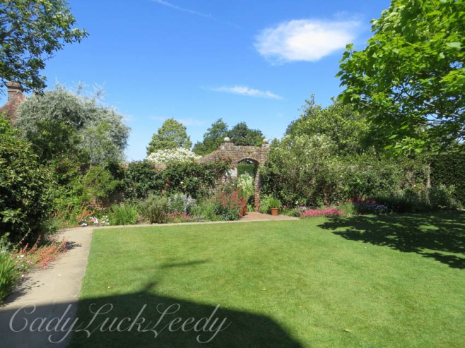 Entering the White Garden, Sissingurst Gardens, Kent, UK