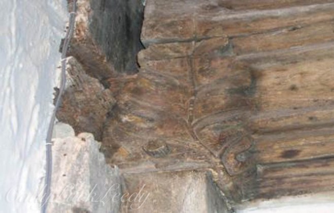 Oak Leaf National Trust, Alfriston Clergy House, Alfriston, UK