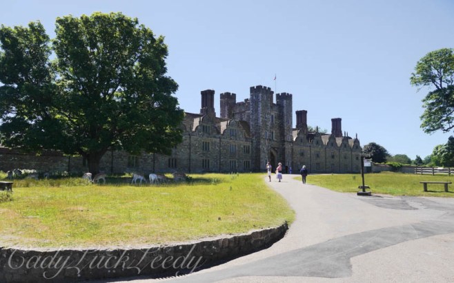 The Entry to Knole, in the Green Courtyard, Sevenoaks, Kent, UK