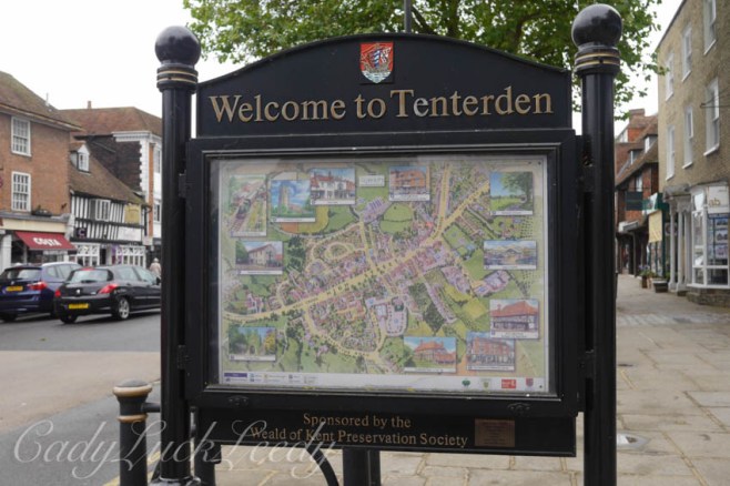 Tenderden Town Sign, Tenderden, UK