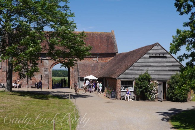 The Gift Shop and Restaurant at Sissinghurst Castle, Kent, UK