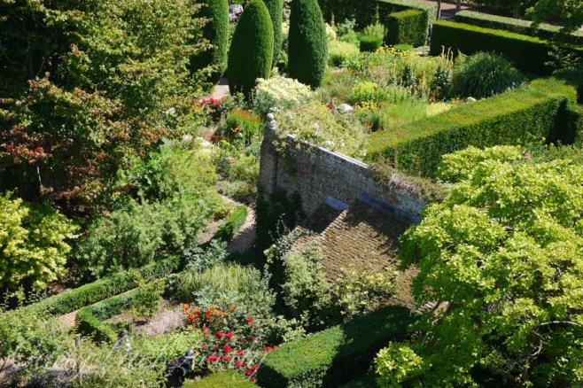 The Rose Garden, Sissinghurst, Kent, UK