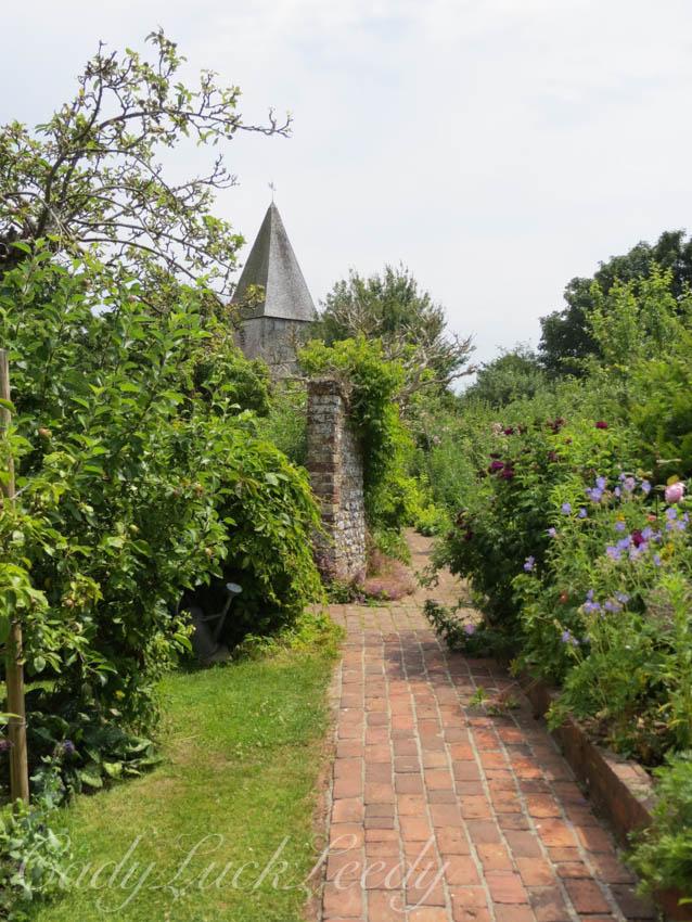 A View of St Peters Church, from the Garden at Monks House, Rodmell, UK