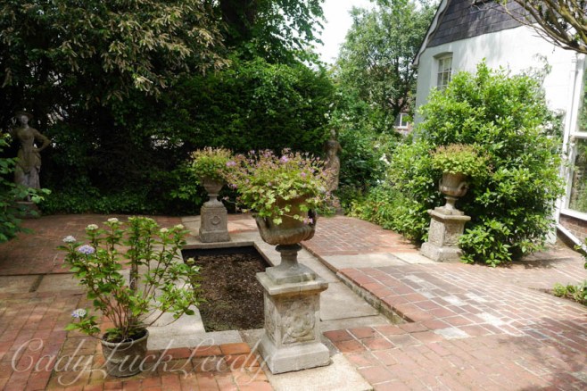 The Italian Garden, Monks House, Rodmell, UK