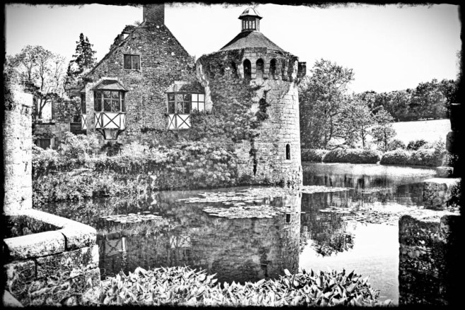 Old Scotney Castle in Dusk, Lamberhurst, UK