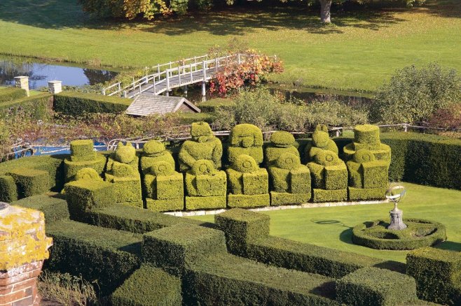 The Topiary Entry, Hever Castle, Edenbridge, UK