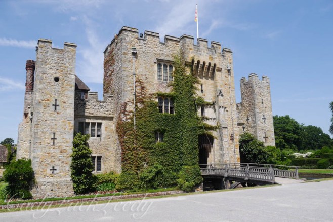 The Drawbridge into Hever Castle, Edenbridge, UK