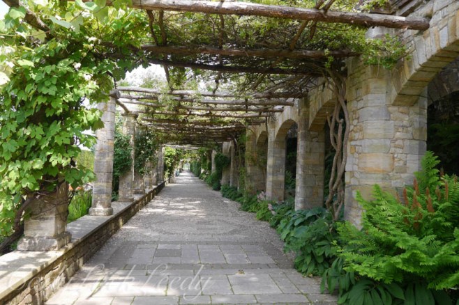 The Loggia at Hever Castle, Edenbridge, Kent, UK