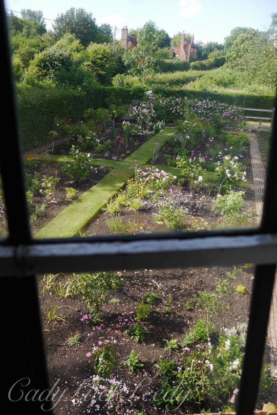 The Garden from the Window, Smallhythe Place, Kent, UK