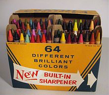 No 64 Box Crayola Crayons