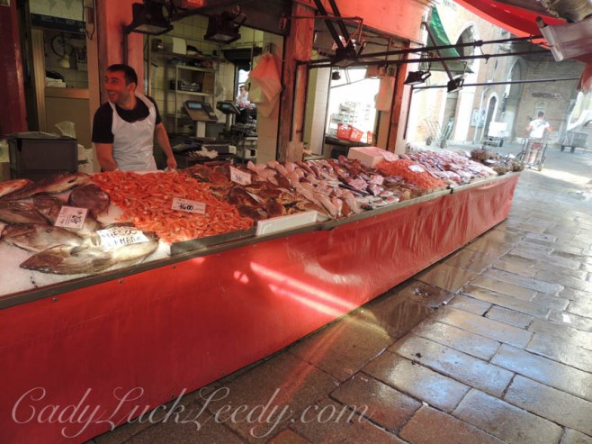 Morning Market in Venice, Italy