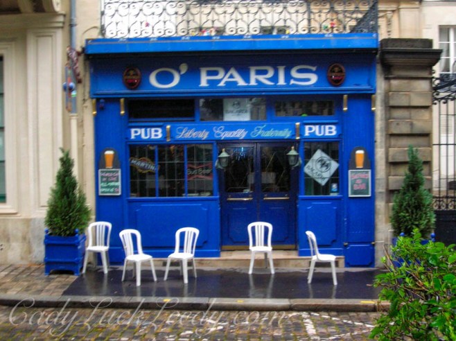 Versailles Tavern in Indigo Blue