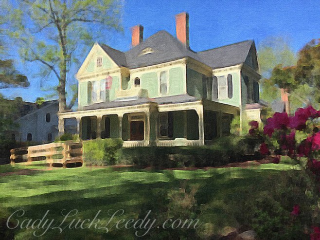 Vinson House Painted in Brushstroke App
